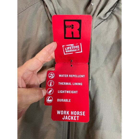 Wrangler Mens Work Horse Jacket L Water-Repellent Thermal Lining Lightweight - Picture 14 of 15